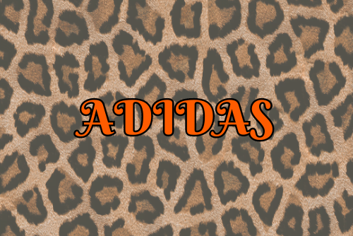 Adidas con estampado Leopardo